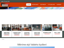 Tablet Screenshot of podlahyostrava.cz